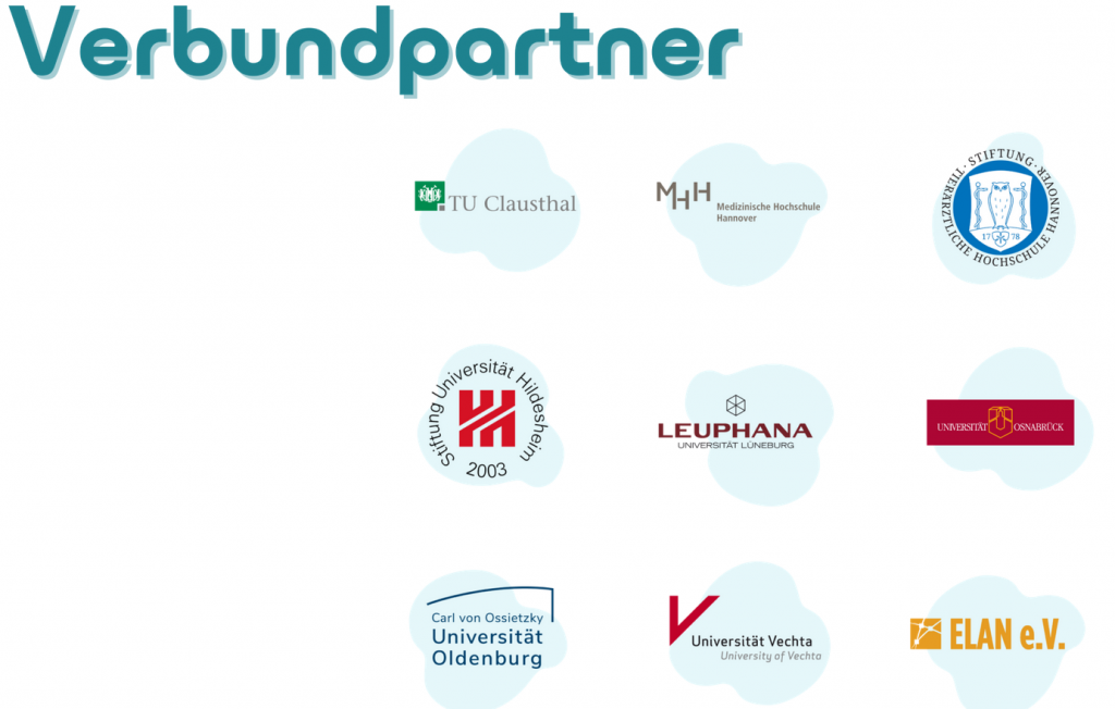 Screenshot der SOUVERN-Website mit den Verbundpartnern