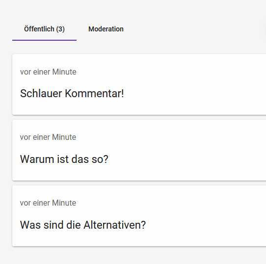 Mehr über den Artikel erfahren Audience Response System „Particify“ jetzt verfügbar