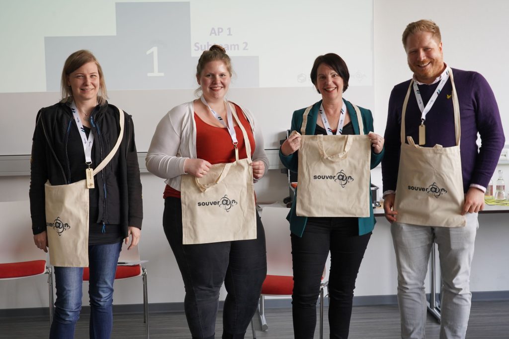 Subteam 2 des Arbeitspakets 1 wird geehrt