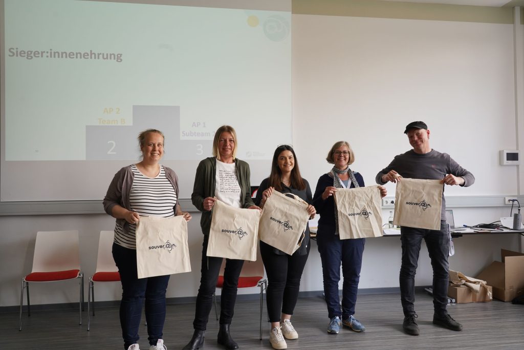 Team B des Arbeitspakets 2 wird geehrt