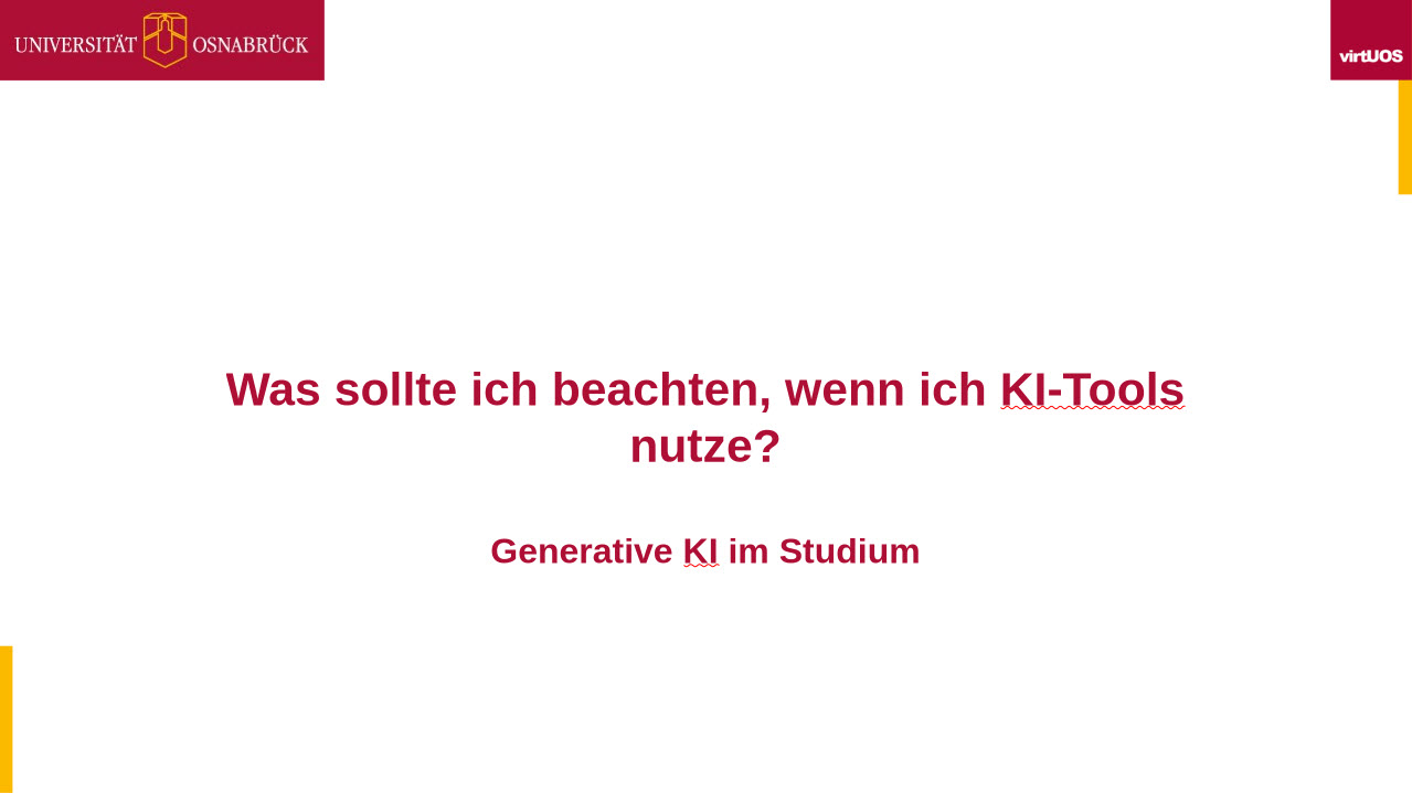 Mehr über den Artikel erfahren Was sollte ich beachten, wenn ich KI-Tools nutze?