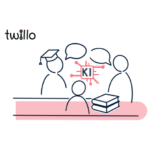 KI in der offenen Hochschullehre: Angebote von twillo für Lehrende